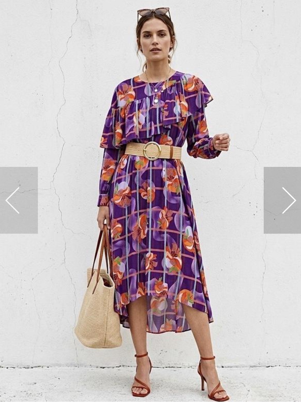 NWT & Other Stories Multicolored Midi Dress